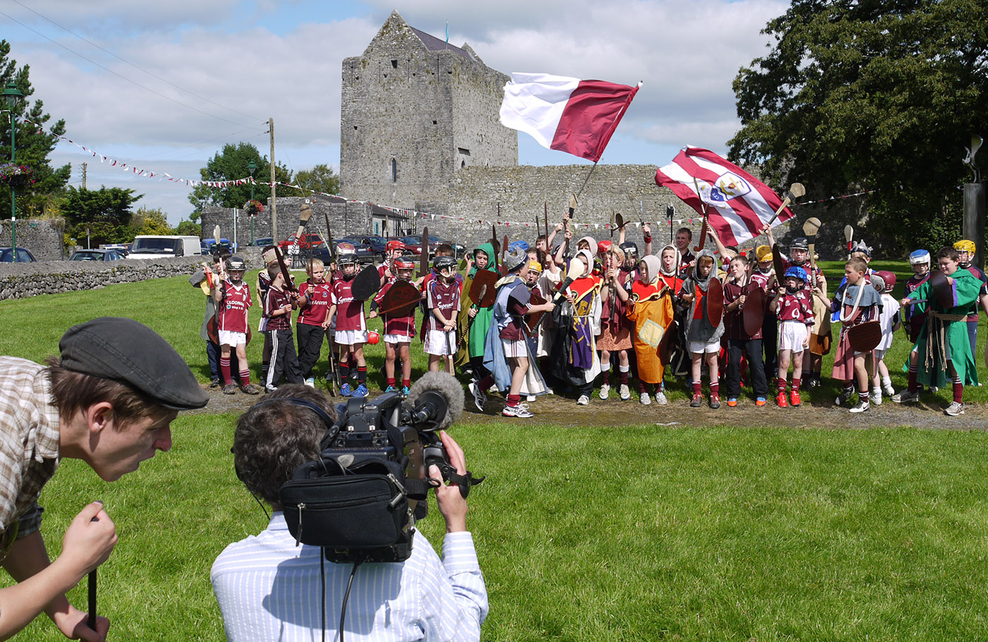 All-Ireland Hurling Final 'Up for the Match' from Athenry Slide background